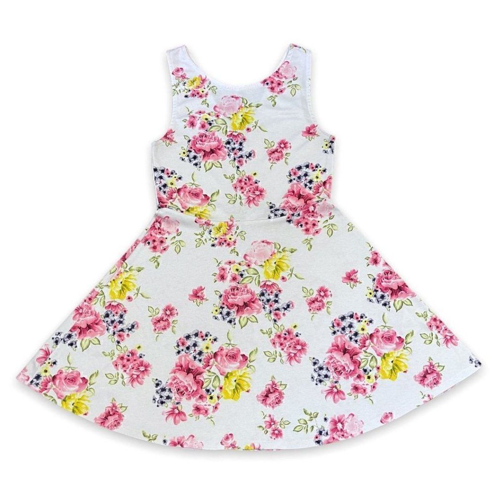 H&M Divided Fit and Flare Floral Summer Dress